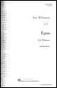 Equus SATB choral sheet music cover